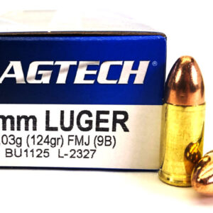 Buy 124gr FMJ 9mm Ammo by Magtech Online In Australia
