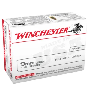 Buy 115gr FMJ 9mm Ammo by Winchester Online In Australia
