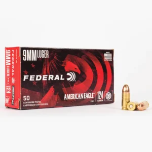 Buy 124gr FMJ 9mm Ammo by Federal Online In Australia