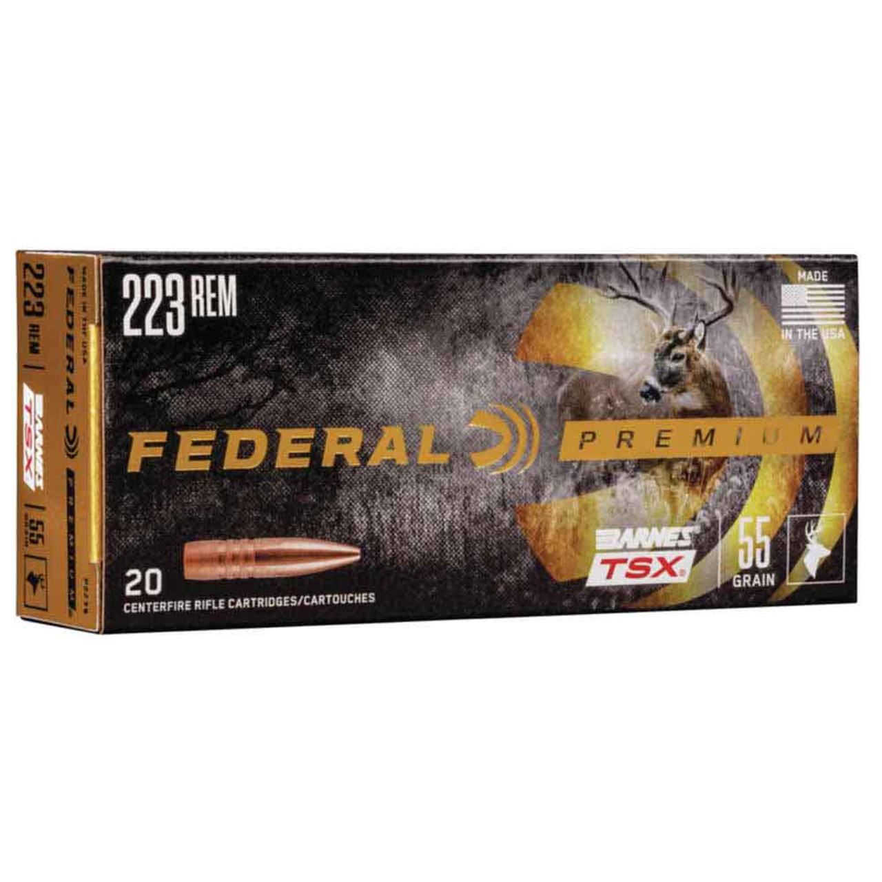 Buy 55gr TSX .223 Ammo by Federal Online In Australia