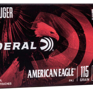 Buy 115gr FMJ 9mm Ammo by Federal American Eagle Online In Australia