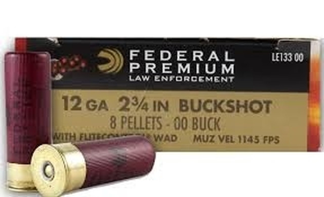 Buy 00 Buck 12ga Ammo by Federal LE Tactical with 8 Pellets Online In Australia