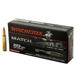 Buy 69gr HPBT .223 Ammo by Winchester Match Online In Australia