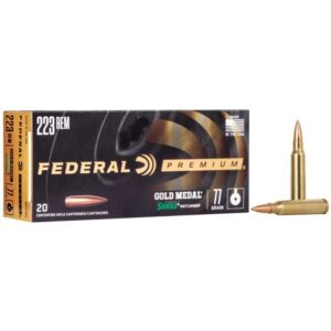 Buy 77gr HPBT MatchKing .223 Ammo by Remington Online In Australia